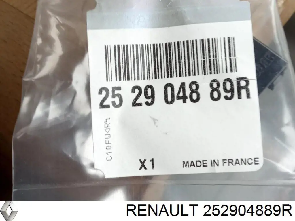 Кнопка включення аварійної сигналізації Renault (RVI) 252904889R ціна, від 15.37 USD