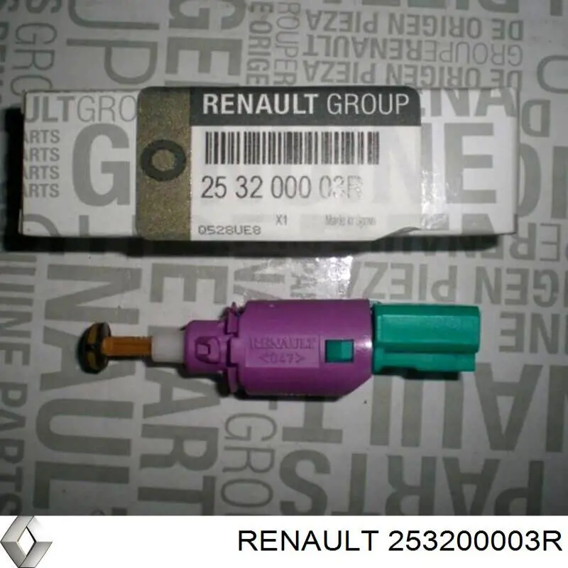 Кнопка стоп-сигналу Renault (RVI) 253200003R ціна, від 10.43 USD