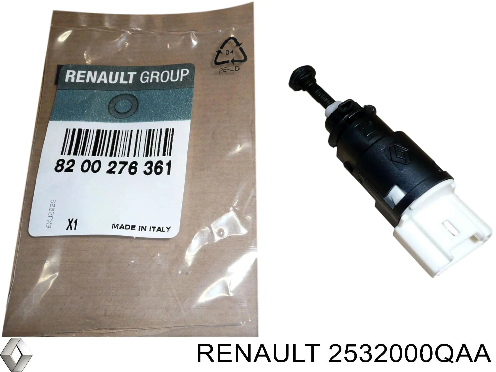 Купити 2532000QAA Renault (RVI) Датчик педалі гальма