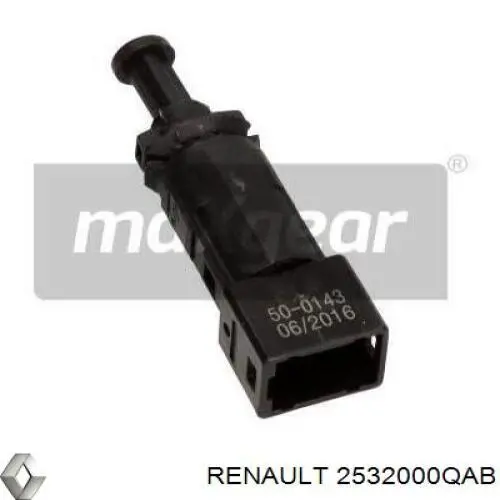 2532000QAB Renault (RVI) датчик включення стопсигналу