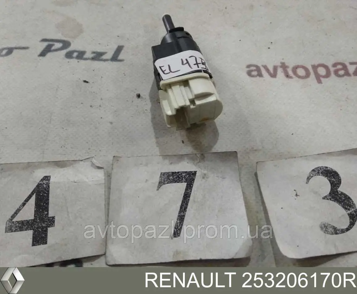 Купити 253206170R Renault (RVI) Датчик педалі гальма