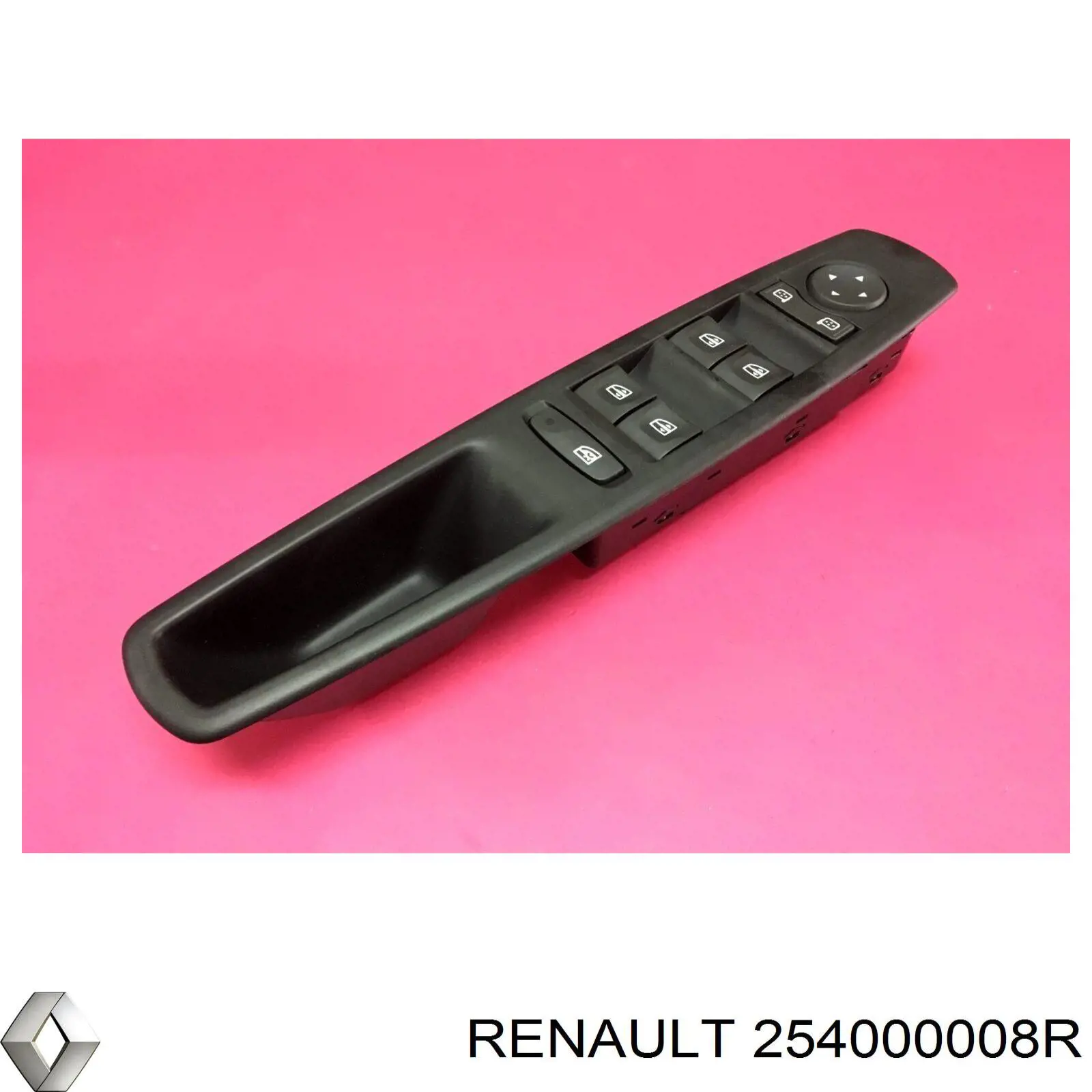 Кнопковий блок керування склопідіймачами передній лівий Renault (RVI) 254000008R ціна, від 31.88 USD