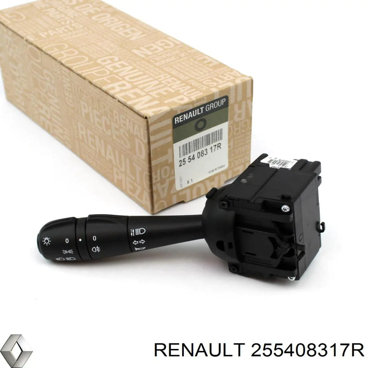 Перемикач підрульовий, лівий 255408317R Renault (RVI)