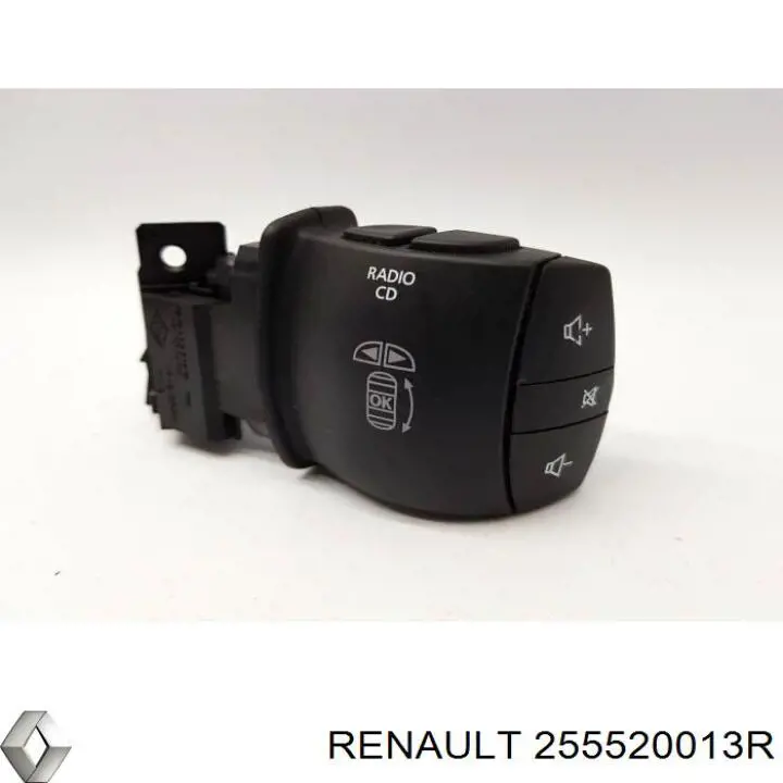 Купити 255520013R Renault (RVI) Перемикач підрульовий, керування аудіо системою