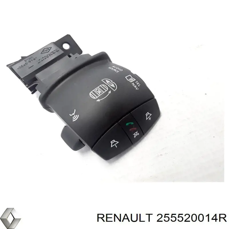 Перемикач підрульовий, керування аудіо системою Renault (RVI) 255520014R ціна, від 5.81 USD
