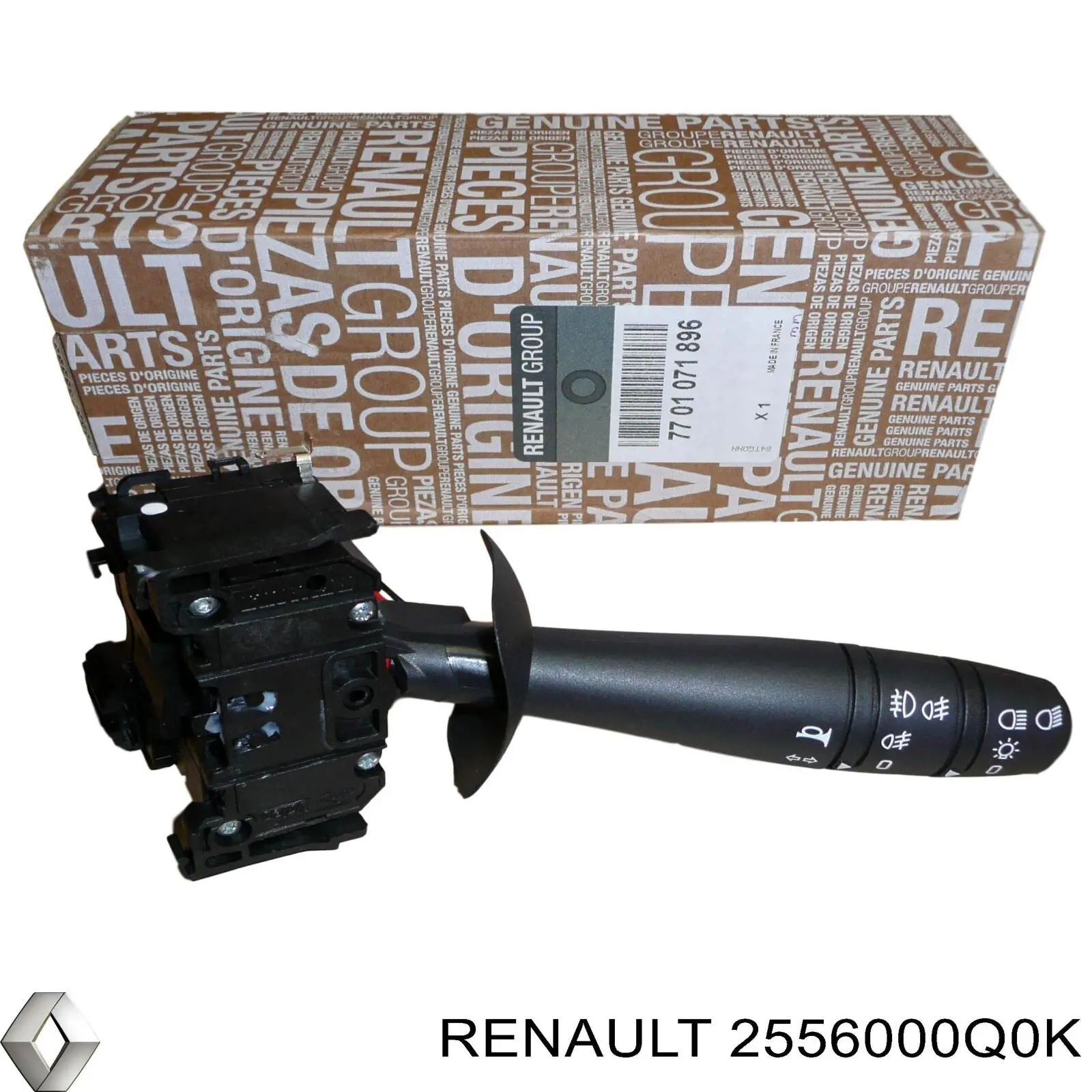 Перемикач підрульовий, лівий Renault (RVI) 7701057613