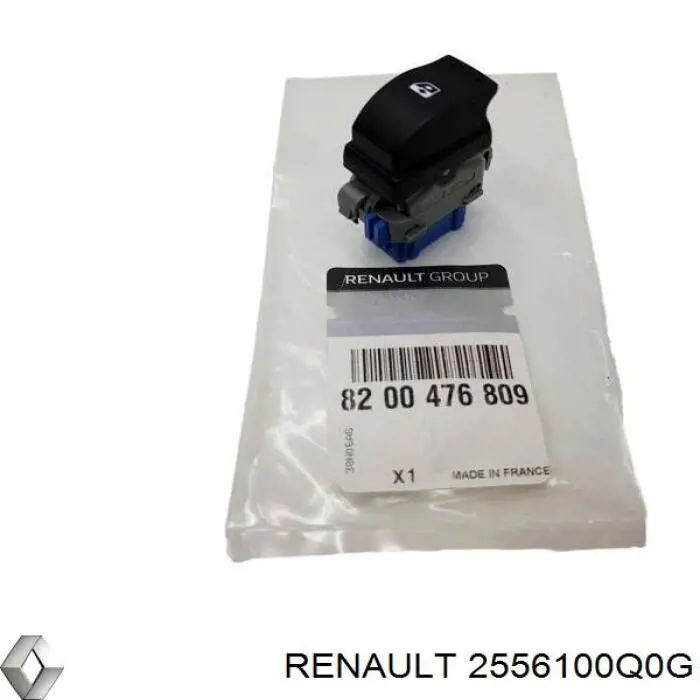 Кнопка вмикання двигуна склопідіймача передня права Renault (RVI) 2556100Q0G ціна, від 7.32 USD