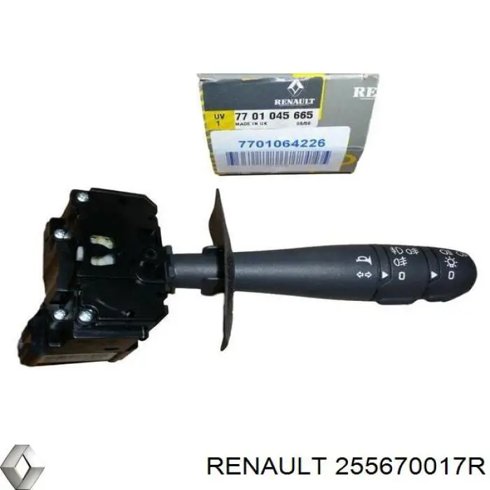 Перемикач підрульовий, в зборі 255670017R Renault (RVI)