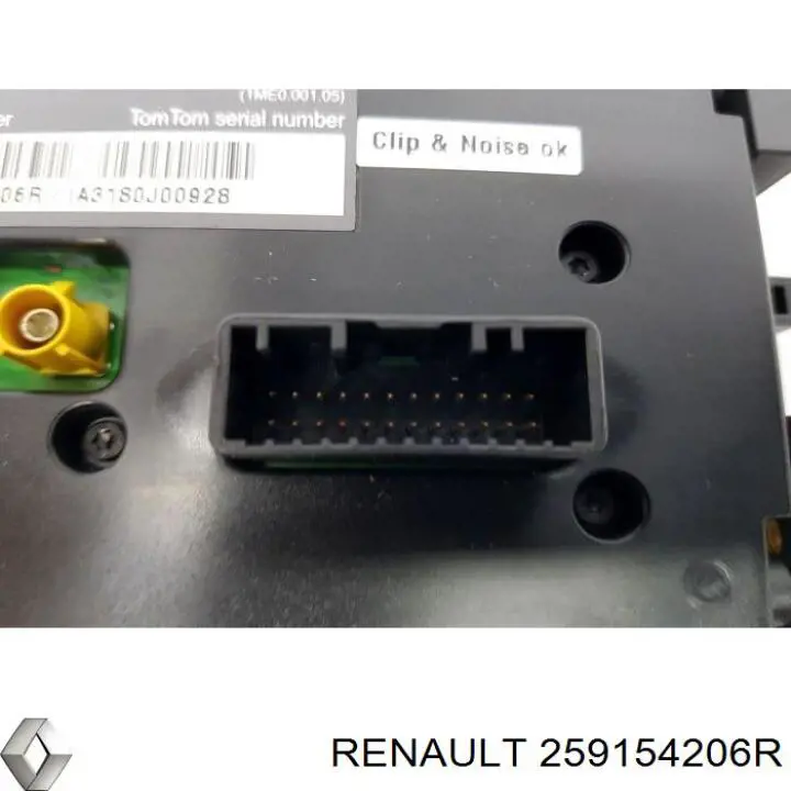 259154206R Renault (RVI) дисплей багатофункціональний