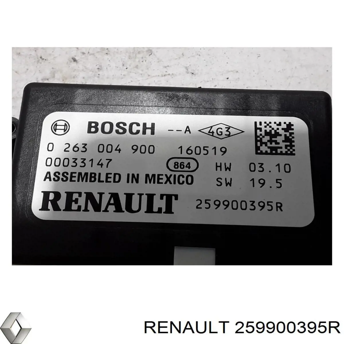 Модуль керування (ЕБУ) парктроніком Renault (RVI) 259900395R ціна, від 33.82 USD