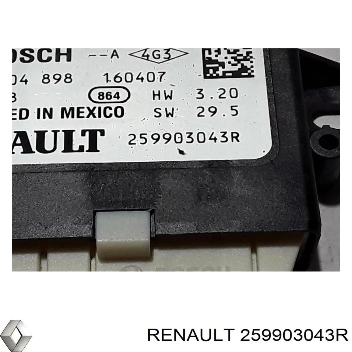 259903043R Renault (RVI) Модуль (блок ЕБУ) управління парктроніком