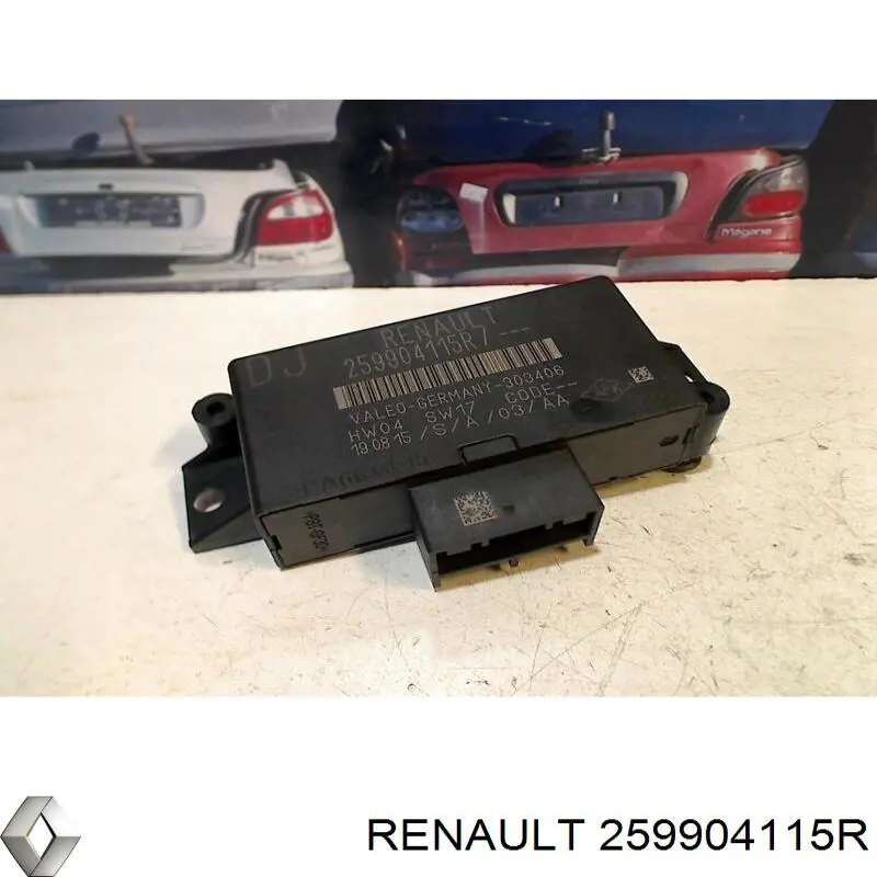 Модуль керування (ЕБУ) парктроніком Renault (RVI) 259904115R ціна, від 43.45 USD