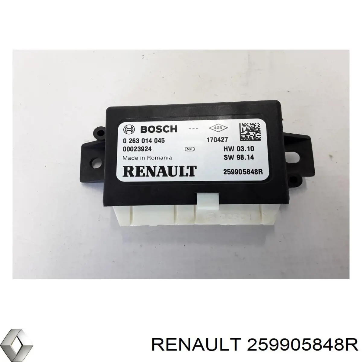 Модуль керування (ЕБУ) парктроніком Renault (RVI) 259905848R ціна, від 34.24 USD