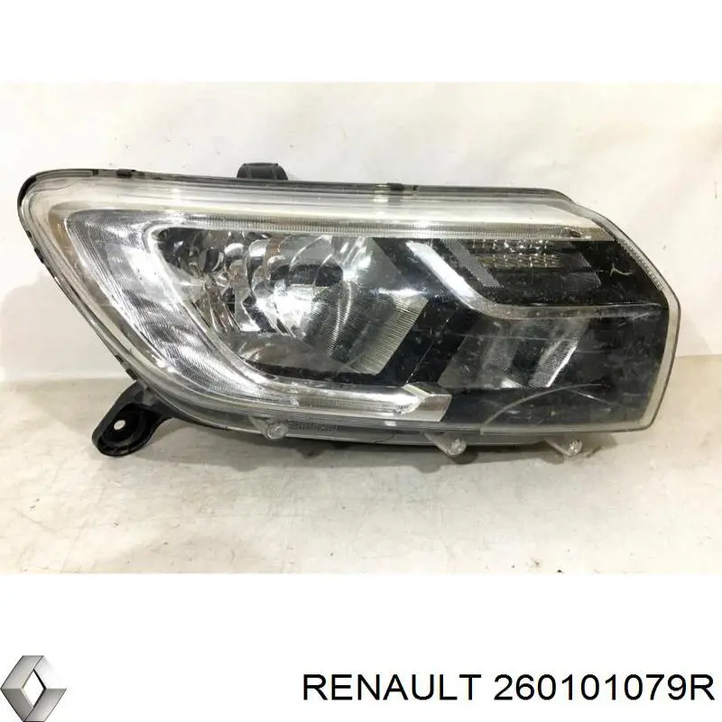 Фара передня права Renault (RVI) 260101079R ціна, від 141.59 USD