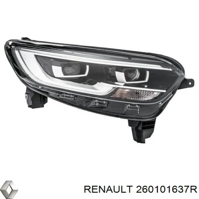 Фари Renault (RVI) 260101637R ціна, від 481.43 USD
