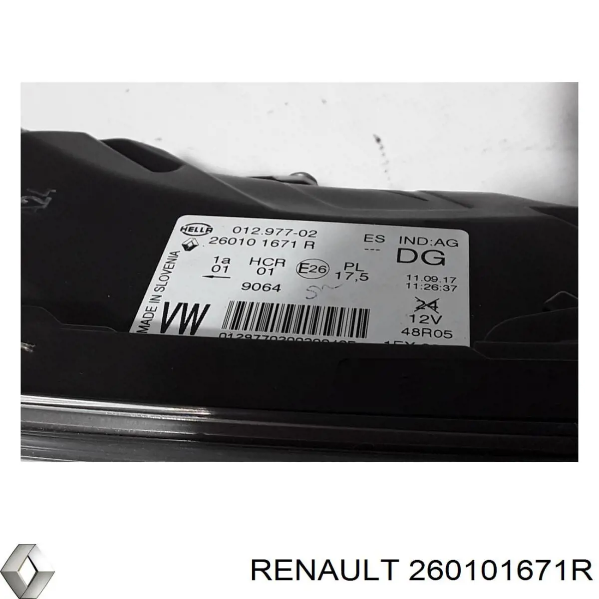  Renault (RVI) 260101671R