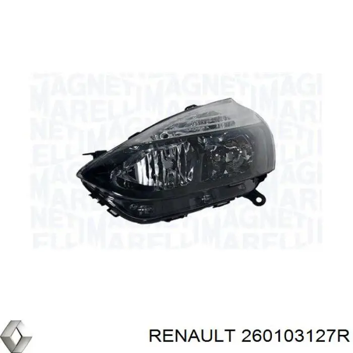 Фара правая Renault (RVI) 260103127R ціна, від 126.33 USD