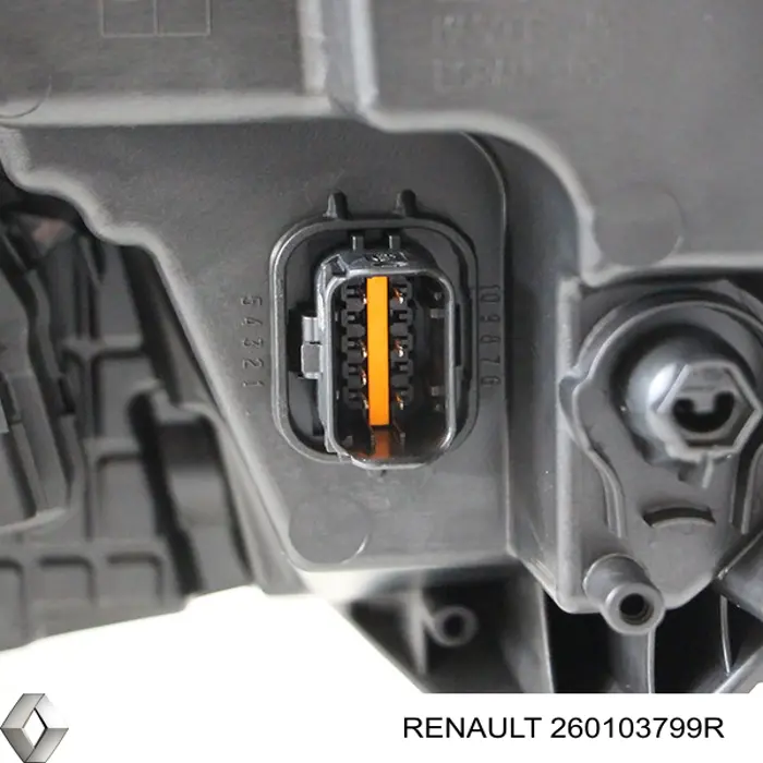 Фара правая Renault (RVI) 260103799R ціна, від 453.34 USD
