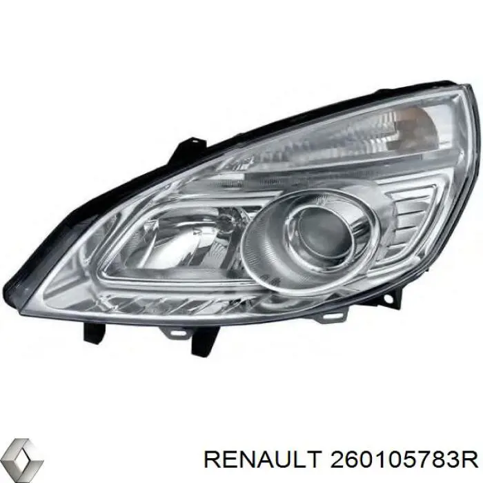 Фара правая Renault (RVI) 260105783R ціна, від 507.33 USD