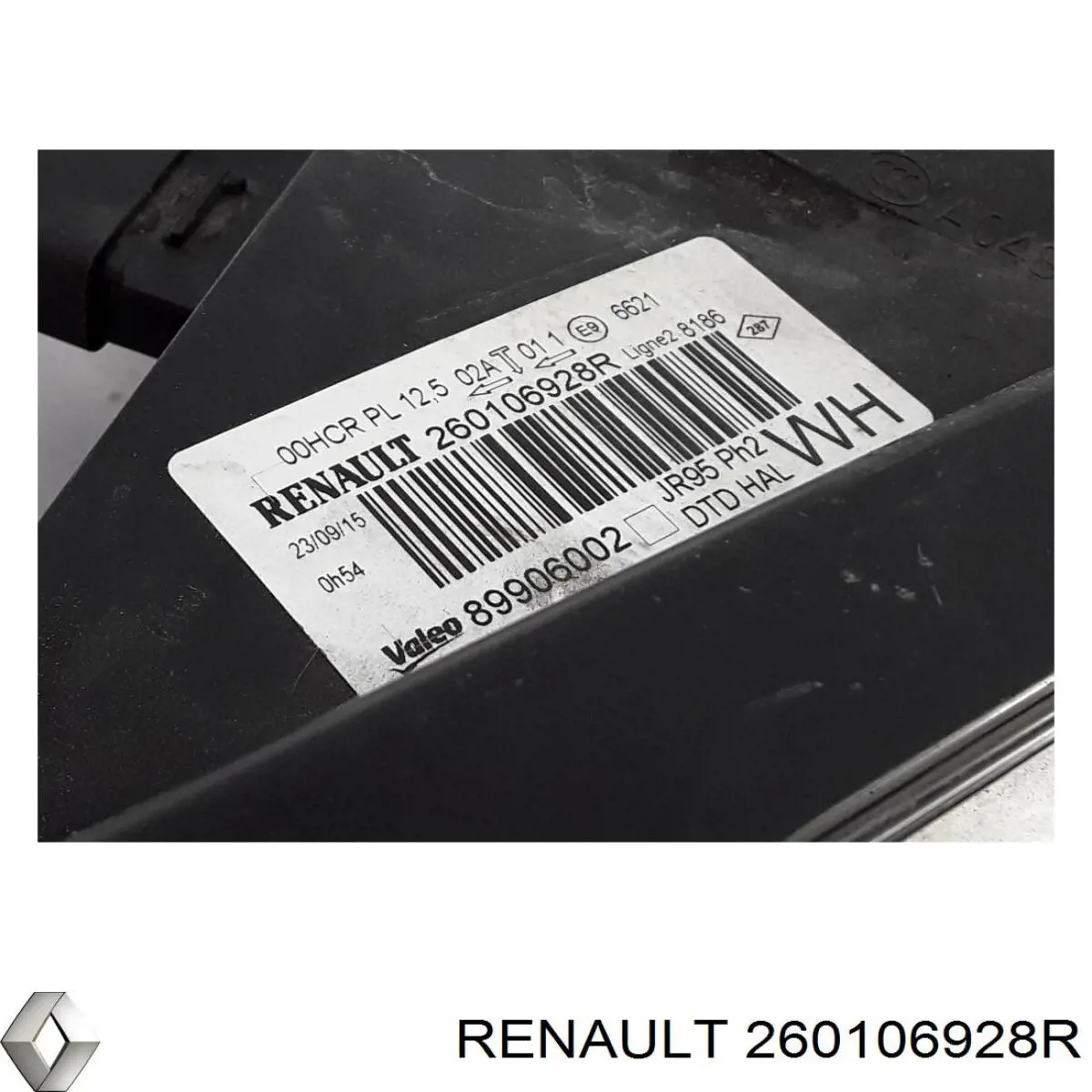 Купити 260106928R Renault (RVI) Права блок фара