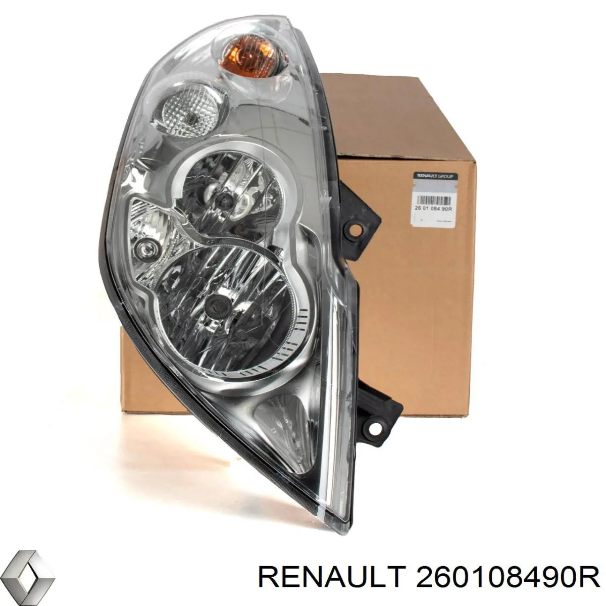 Фара права 260108490R Renault (RVI)