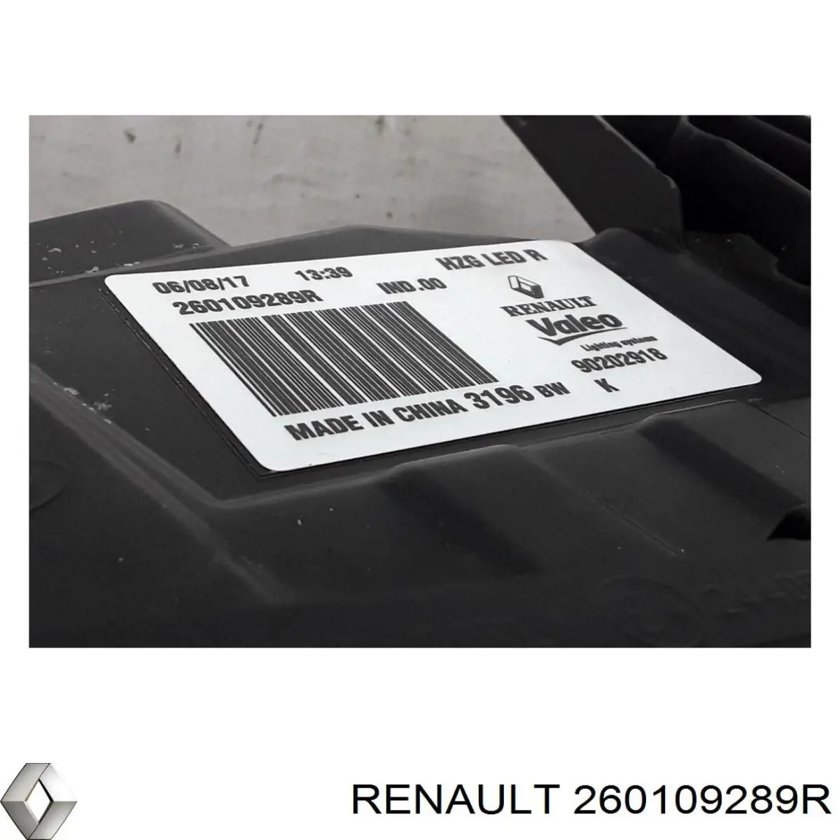 260109289R Renault (RVI) Основна фара - вставка