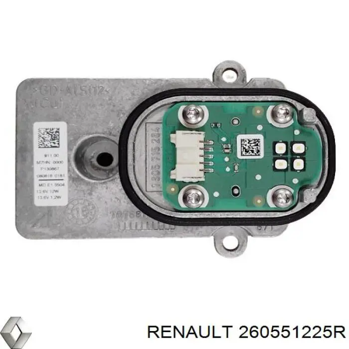 Модуль керування (ЕБУ) світлом фар 260551225R Renault (RVI)