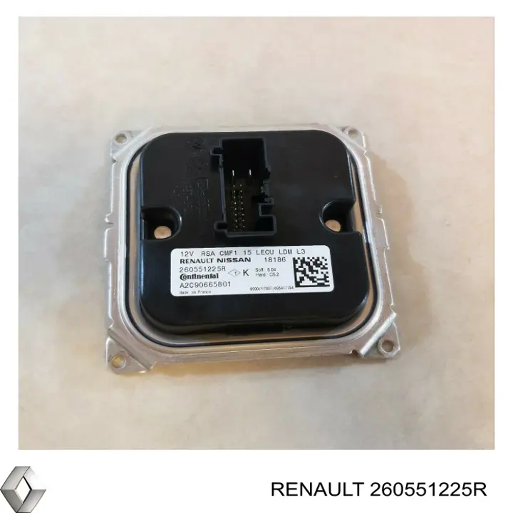 Модуль керування (ЕБУ) світлом фар Renault (RVI) 260551225R