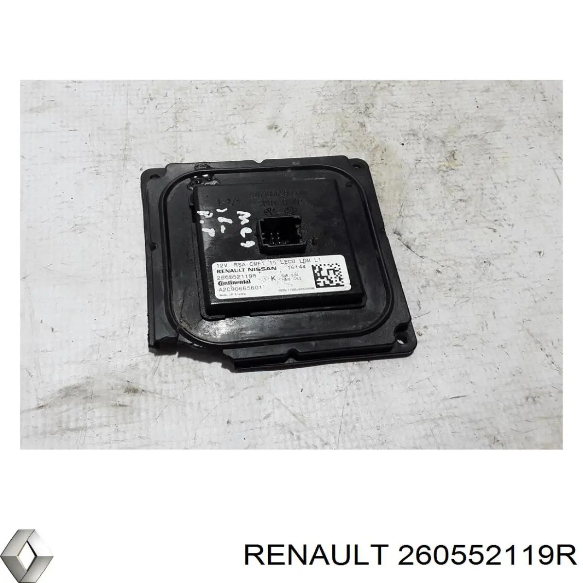 Модуль керування (ЕБУ) світлом фар 260552119R Renault (RVI)