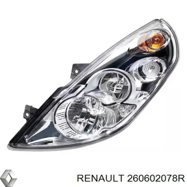 Фари Renault (RVI) 260602078R ціна, від 186.74 USD