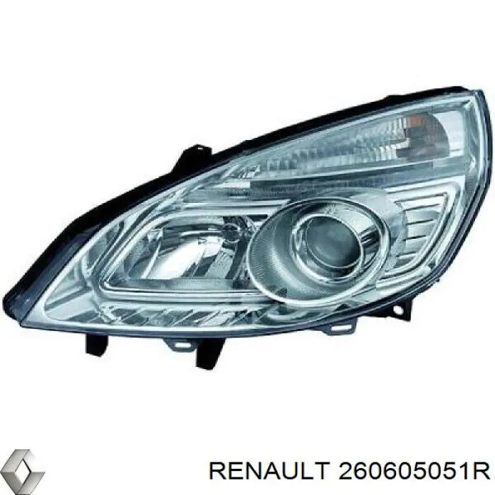 Фара ліва 260605051R Renault (RVI)