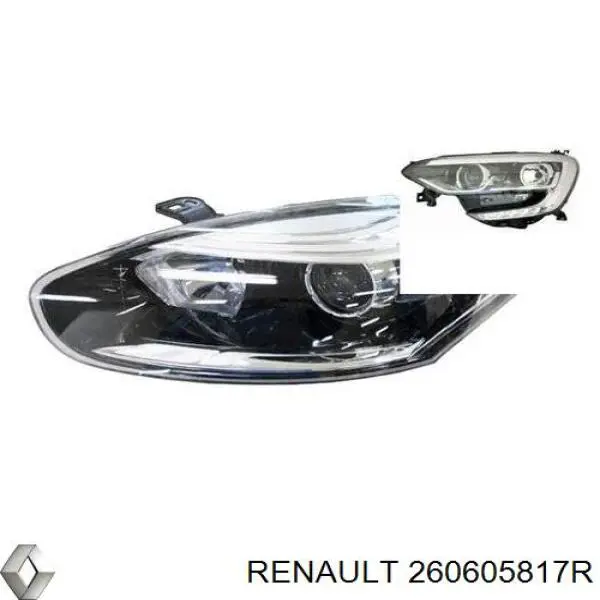 260605817R Renault (RVI) Фари