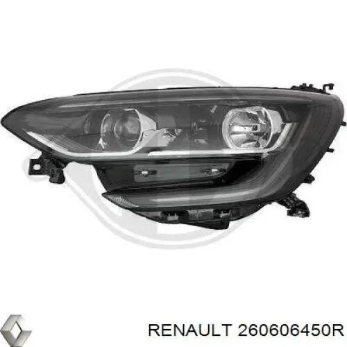 Фара Renault (RVI) 260606450R ціна, від 971.26 USD
