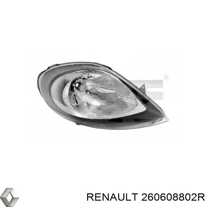 Фари Renault (RVI) 260608802R ціна, від 95.55 USD