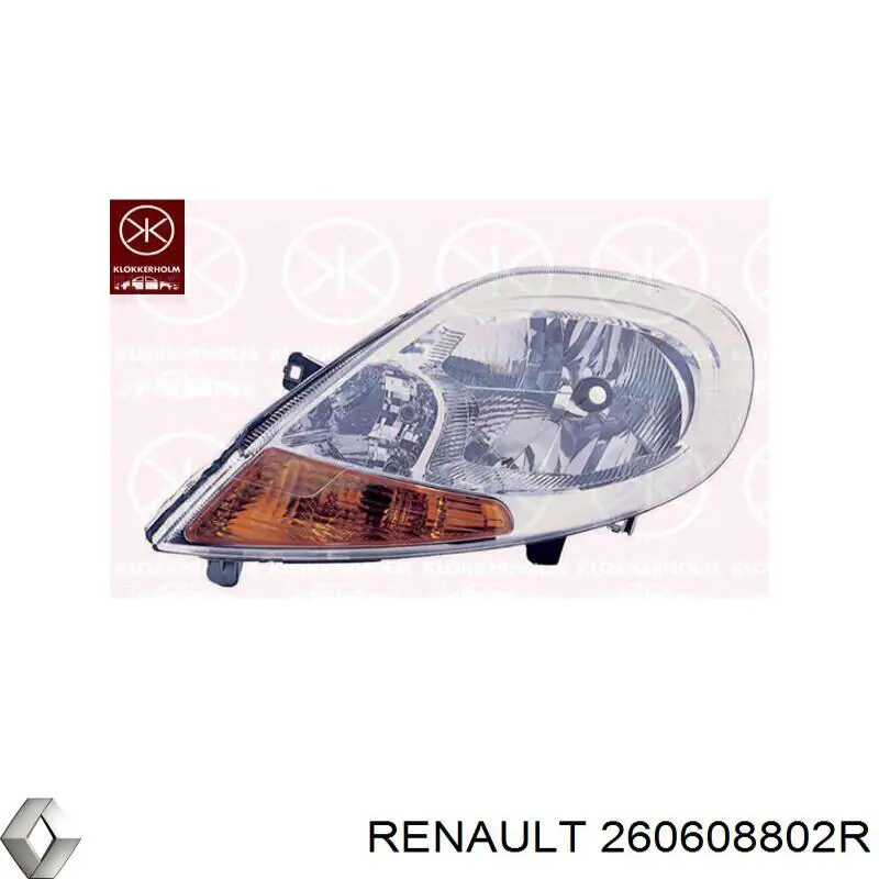 Купити 260608802R Renault (RVI) Основна фара в зборі ліва