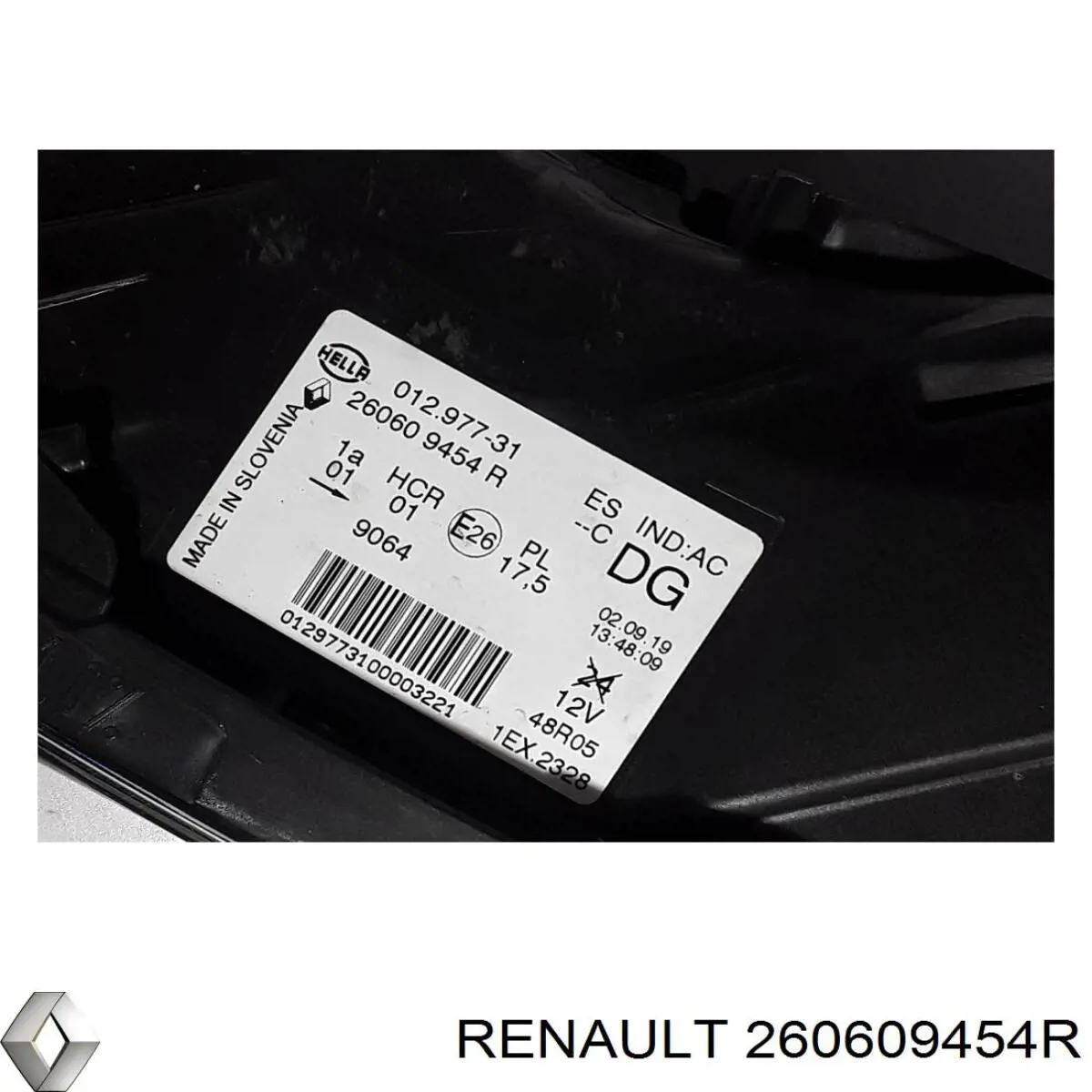Купити 260609454R Renault (RVI) Основна фара в зборі ліва