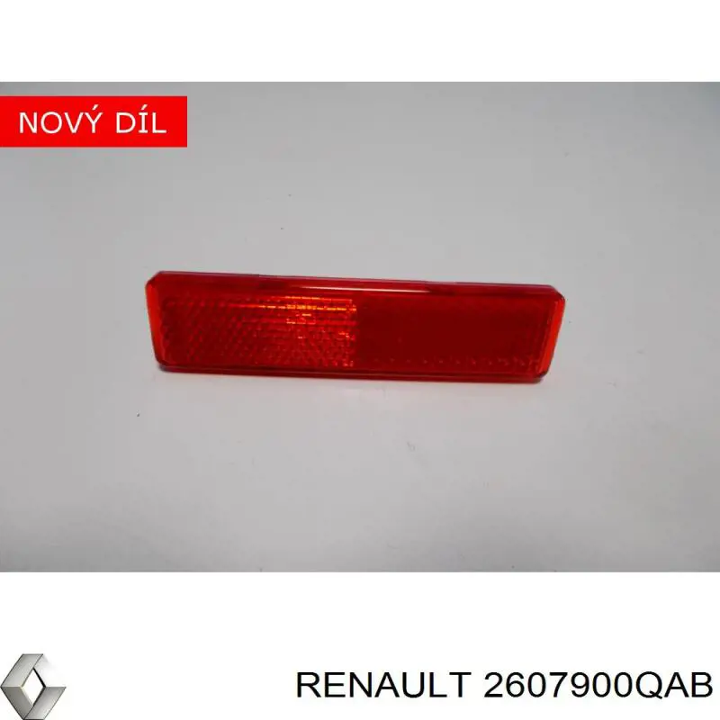Купити 2607900QAB Renault (RVI) Катафот (відбивач) заднього бампера