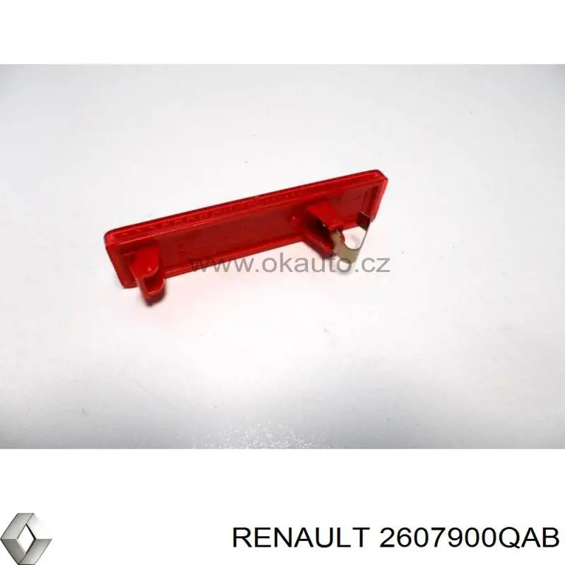 Катафот (відбивач) заднього бампера Renault (RVI) 2607900QAB ціна, від 7.89 USD