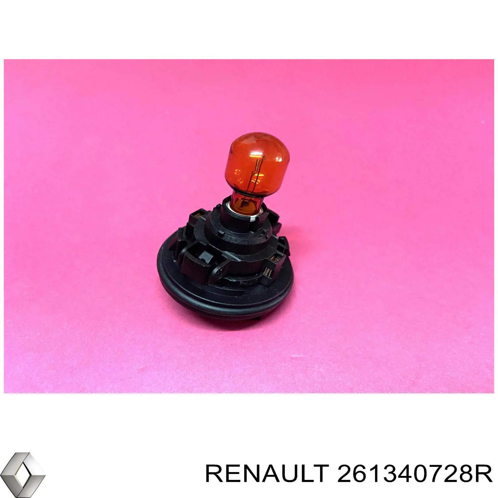 Цоколь (патрон) лампочки покажчика поворотів Renault (RVI) 261340728R ціна, від 20.53 USD