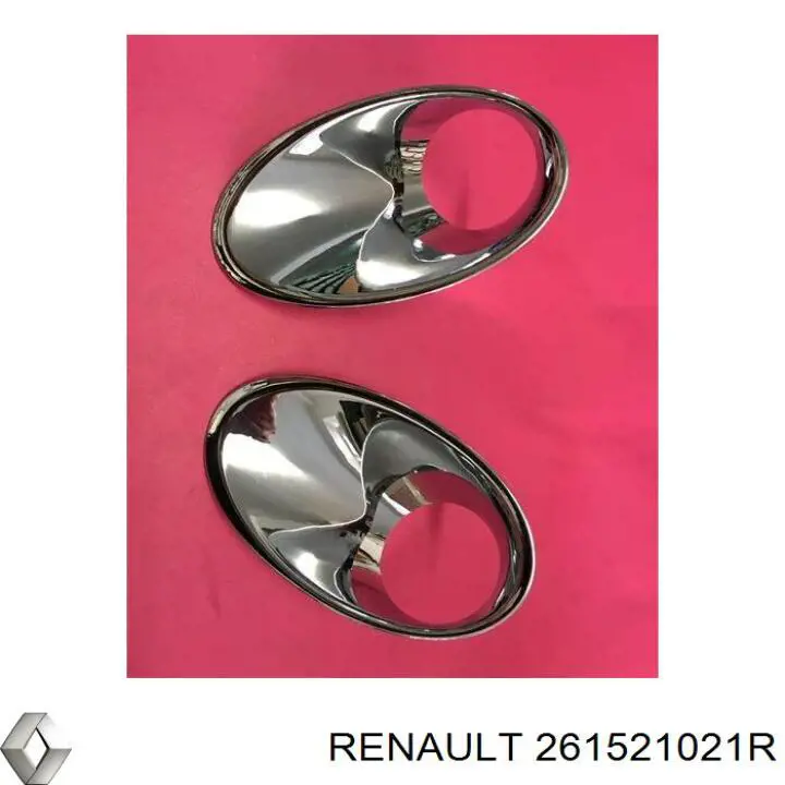 Окантовка фари протитуманною Renault Megane 3 (KZ0) (Рено Меган)