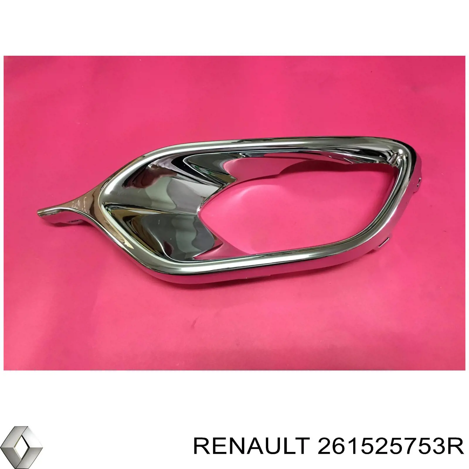 261525753R Renault (RVI) окантовка фари протитуманною