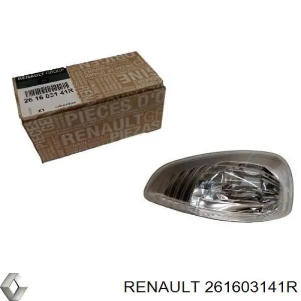 Покажчик повороту дзеркала, правий Renault (RVI) 261603141R ціна, від 6.99 USD