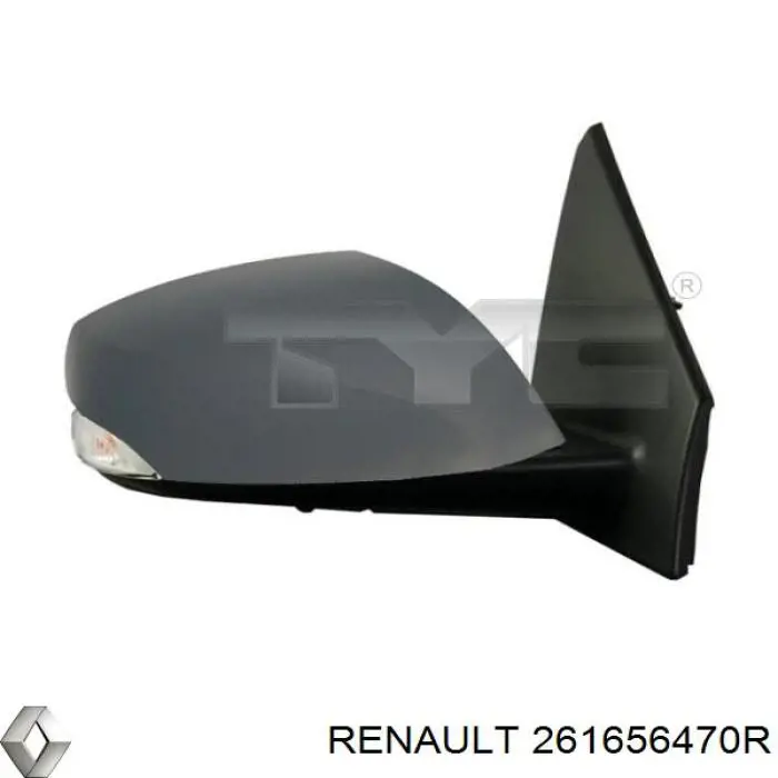 Покажчик повороту дзеркала, лівий Renault (RVI) 261656470R