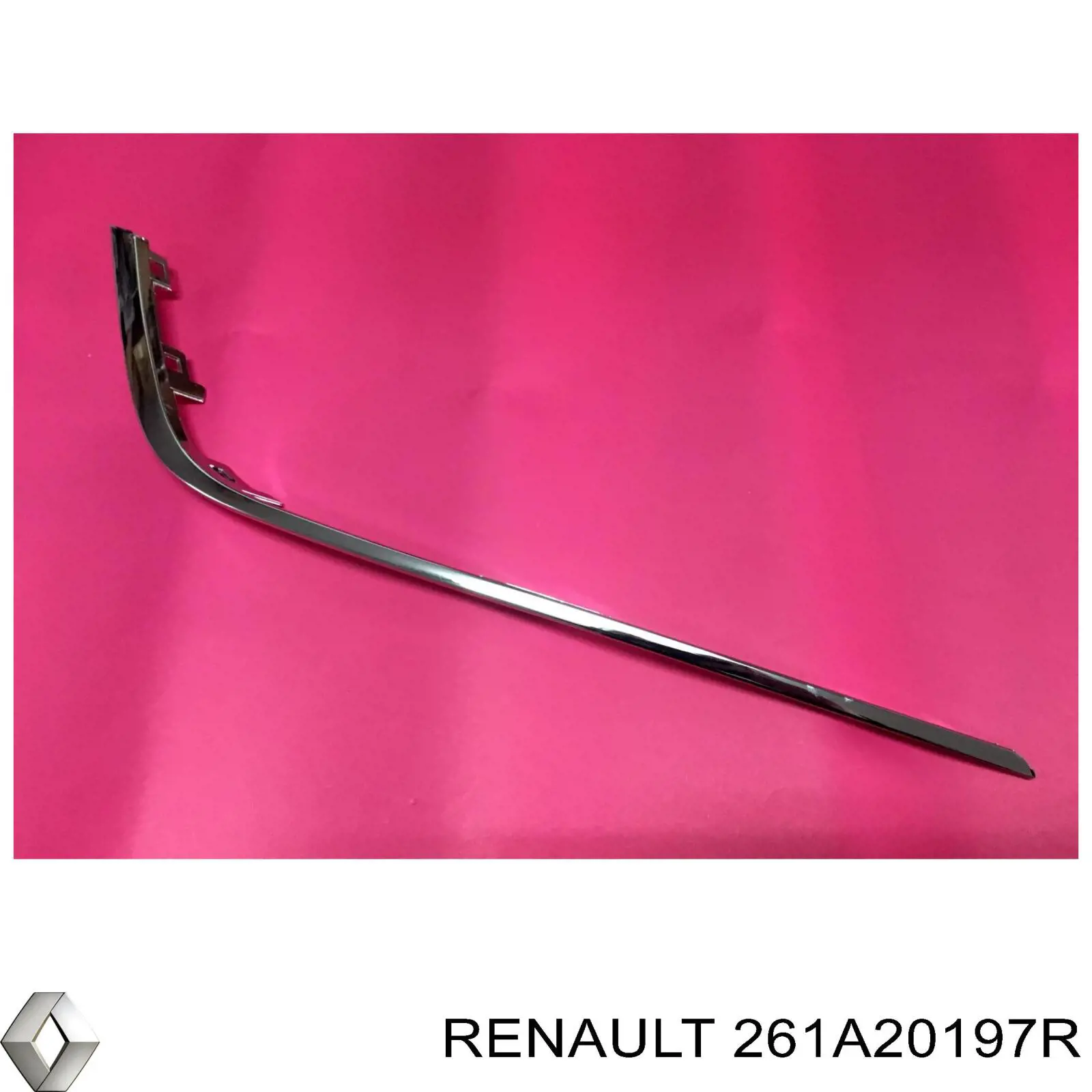 Купити 261A20197R Renault (RVI) Оправа протитуманной фари