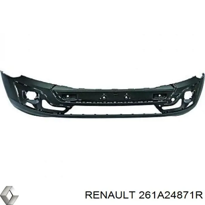 261A24871R Renault (RVI) Накладка бампера переднього