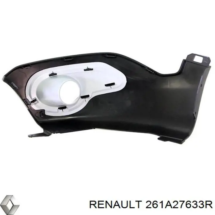 261A27633R Renault (RVI) Решітка переднього бампера, права
