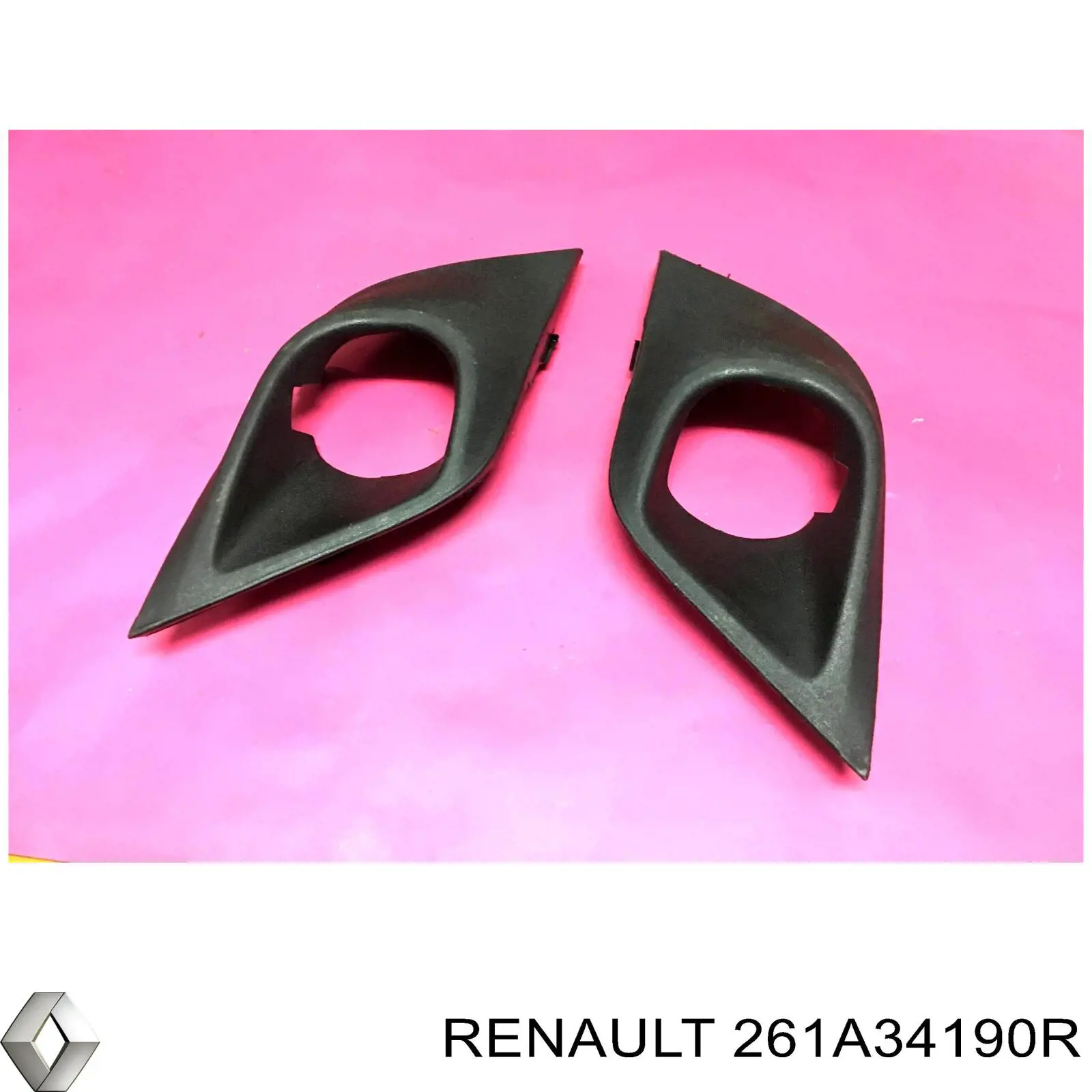 Кронштейн кріплення протитуманною фари, лівою Renault (RVI) 261A34190R ціна, від 46.51 USD