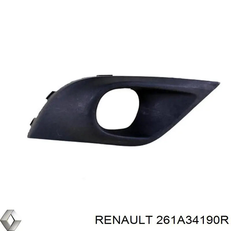 Купити 261A34190R Renault (RVI) Кронштейн кріплення протитуманною фари, лівою