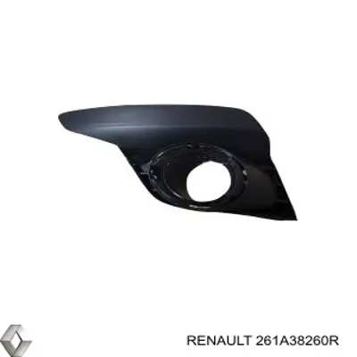 Заглушка/ решітка протитуманних фар бампера переднього, ліва на Renault Sandero 