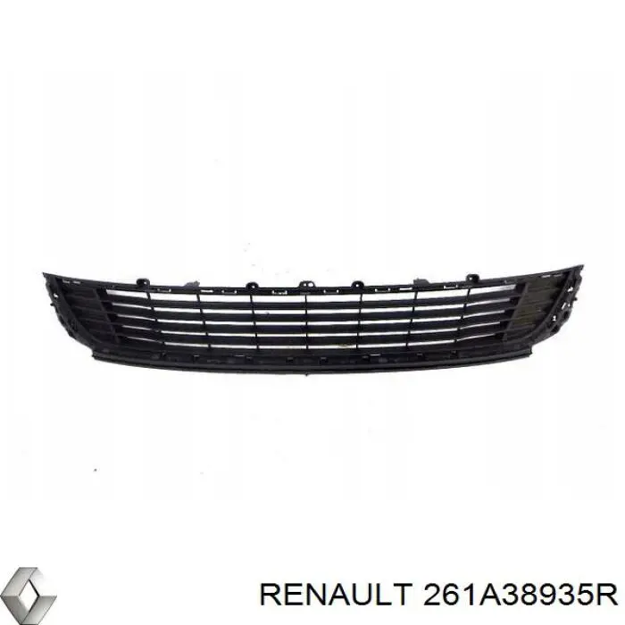 Купити 261A38935R Renault (RVI) Решітка переднього бампера, ліва